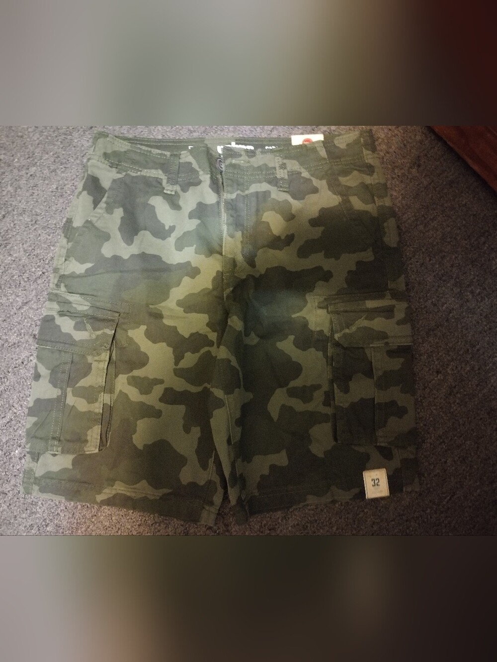Urban Pipeline Men's Camo Cargo Shorts Size 32